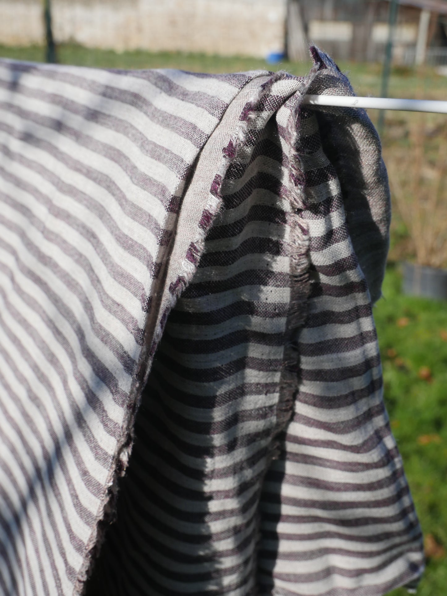 Blouse rayures fines