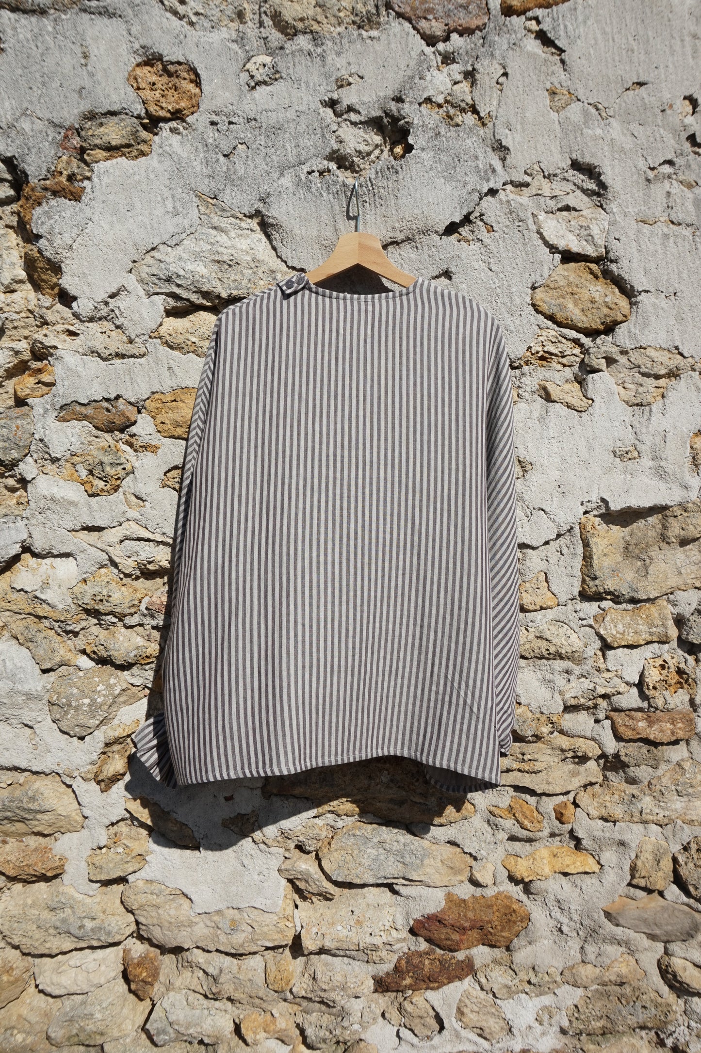 Blouse rayures fines